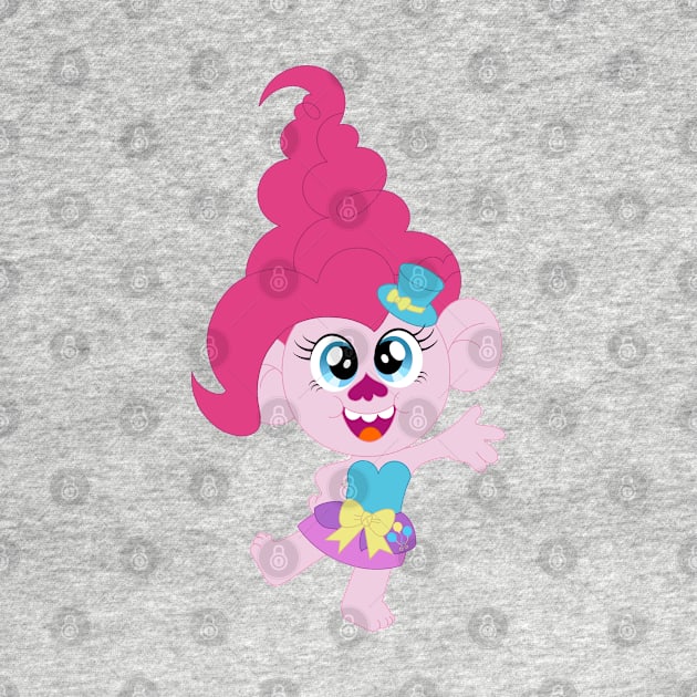 Pinkie Troll by Ayana Nikole